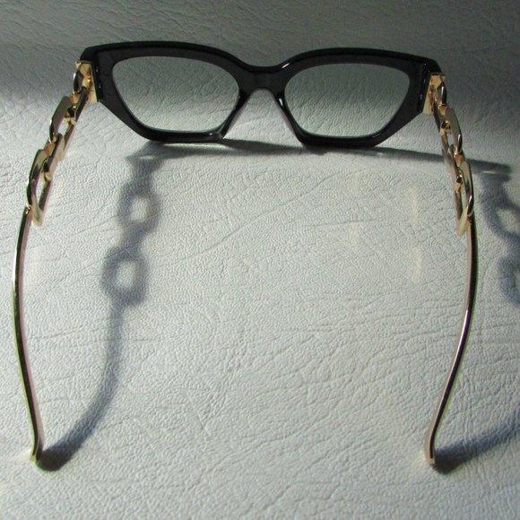 Eyeglasses - Black with Gold Link Arms 2.00 - Picture 6 of 9